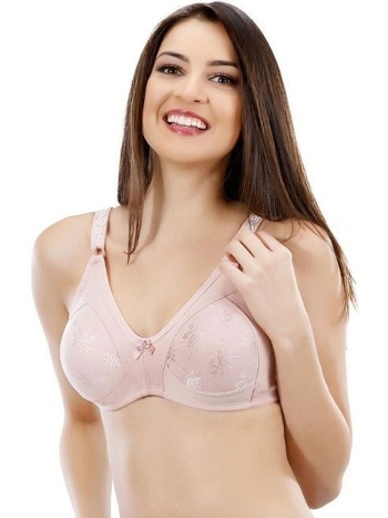 Telsiz Dantel Detaylı Sütyen Nar Çiçeği Liza 303