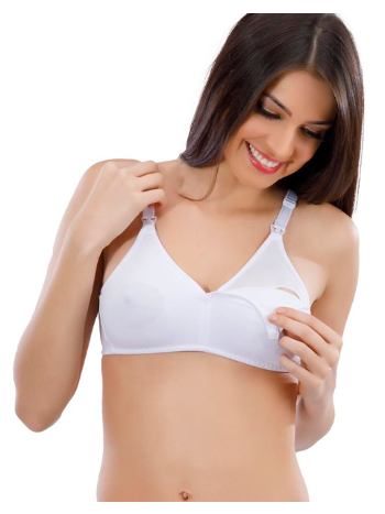 Pamuklu Astar ve Tek Elle Açılabilen Klips Emzirme Sütyeni Liza 8888