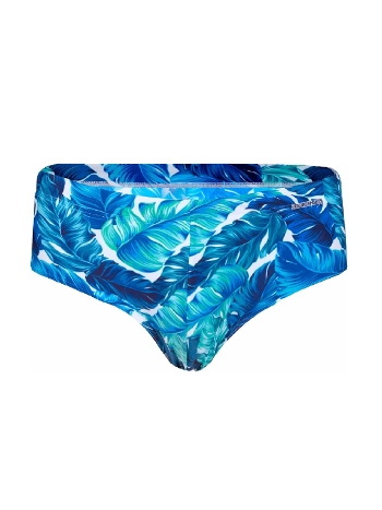 Mavi Desenli Polyamid Elastan İpli Slip Mayo Doreanse 3827