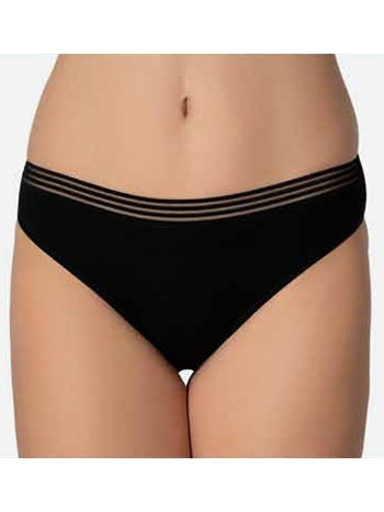 Yüksek Pamuk Oranı Düz Lastikli Slip Külot İMER 4275