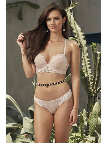 Desteksiz Dikişsiz Sütyen Takım Siyah Nurteks 4327