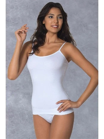 Pamuklu Geniş Askılı Atlet Kadın Doreanse 9366