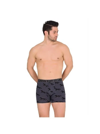 Pamuklu Esnek Bel Boxer Form Time 860