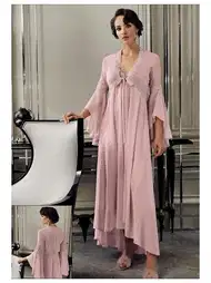 Saten Yumuşak Doku Pijamalı Çeyizlik Takım Perin 9500