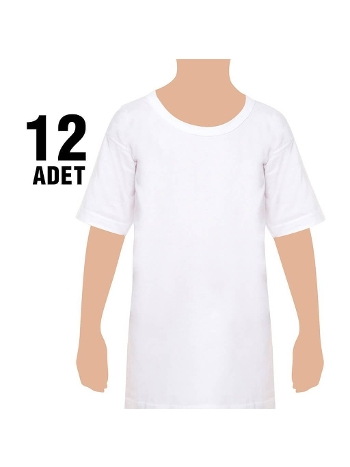 Pamuklu Rahat Kesim Erkek Çocuk Atlet Seher Yıldızı 0038