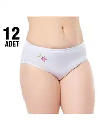 Yüksek Pamuk Oranlı Slip Külot Seher Yıldızı 0024