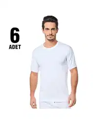 Kısa Kollu Bantlı Sıfır Yaka Atlet Seher Yıldızı 0004