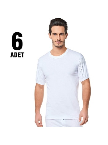 Kısa Kollu Bantlı Sıfır Yaka Atlet Seher Yıldızı 0004