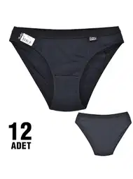Yüksek Pamuk Oranı Dikişsiz Slip Külot Tutku 0638