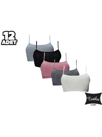 Yumuşak Balensiz Alıştırma Sütyen Tutku 0844