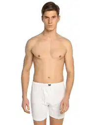 Pamuklu Esnek Bel Lastiği Paçalı Boxer Tutku 0110