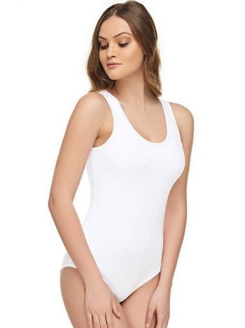 Geniş Askılı Çıtçıtlı Body Pamuk Modal Tutku 2005