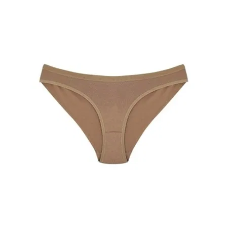 Pamuklu Dikişli Yüksek Bel Slip Külot 3'lü Set NBB 235 - Asorti