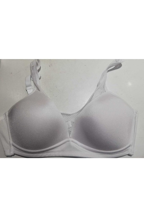 Orkide Şeffaf Dantel Detaylı Balensiz Sütyen Orkide 9800 - Görsel 4