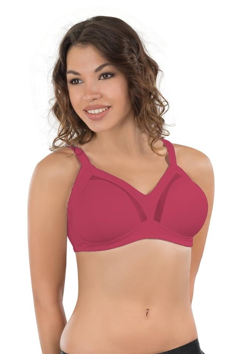 Balensiz Full Cup Toparlayıcı Sütyen Emay 171 - Bordo