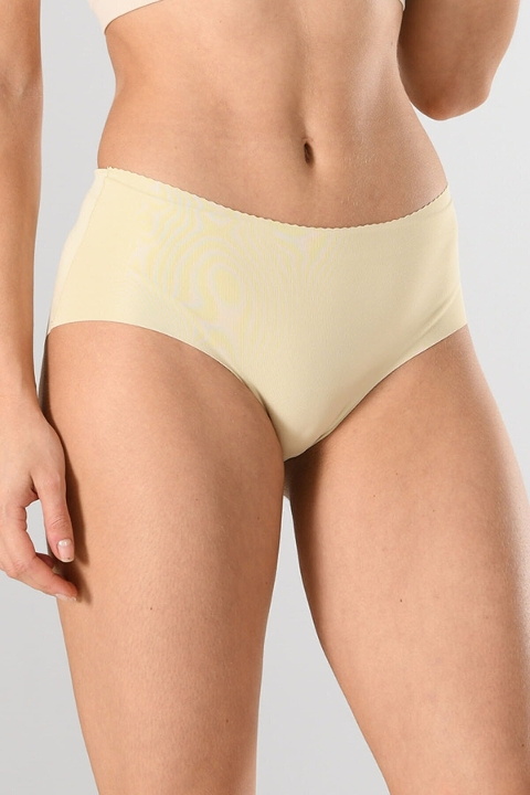 Yüksek Bel Lazer Kesim Silikonlu Külot Miss Fit 12596 - Ten