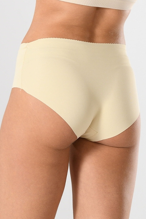 Yüksek Bel Lazer Kesim Silikonlu Külot Miss Fit 12596 - Ten