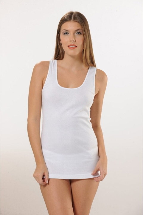 Pamuklu Esnek Kadın Atlet HMD 2003 - 2