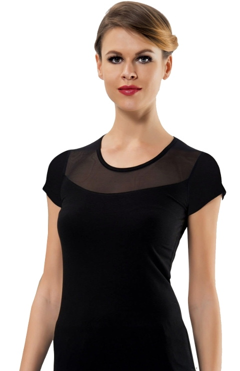 Pamuklu Nefes Alan Kısa Atlet HMD 2437 - Siyah