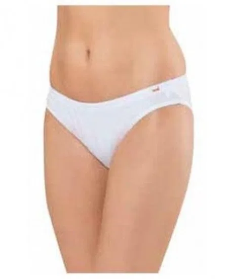 Pamuklu Düşük Bel Bikini Külot HMD 1001 - Beyaz