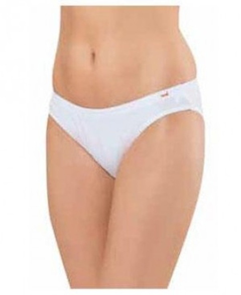 Pamuklu Düşük Bel Bikini Külot HMD 1001 - Beyaz