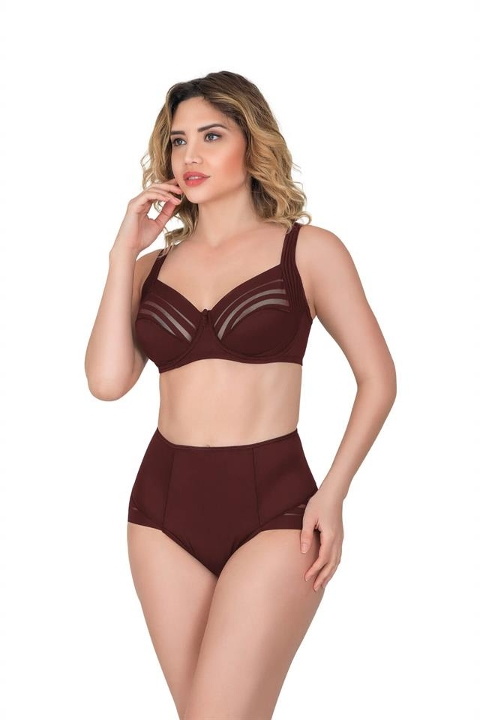 Full Cup Destekli Toparlayıcı Sütyen Emay 183 - Bordo
