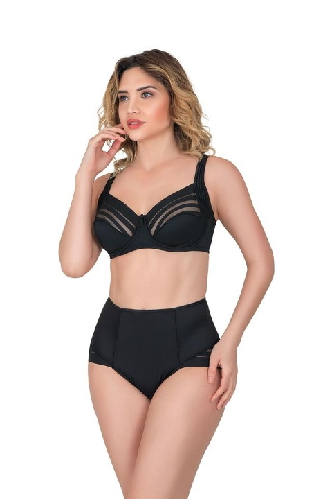 Full Cup Destekli Toparlayıcı Sütyen Emay 183 - Siyah