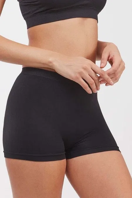 Dikişsiz Pamuklu Büyük Beden Boxer Elite Life 832 - Siyah