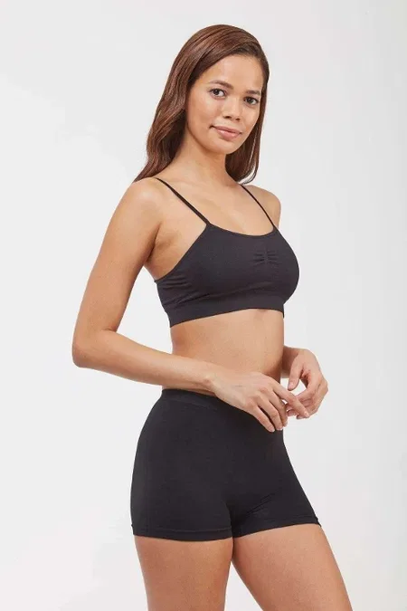 Dikişsiz Pamuklu Büyük Beden Boxer Elite Life 832 - Siyah