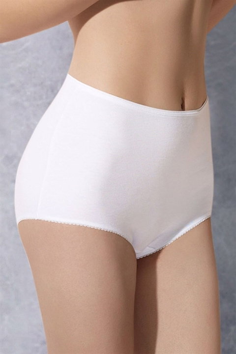 Büyük Beden Yüksek Bel Modal Slip Külot Doreanse 7161