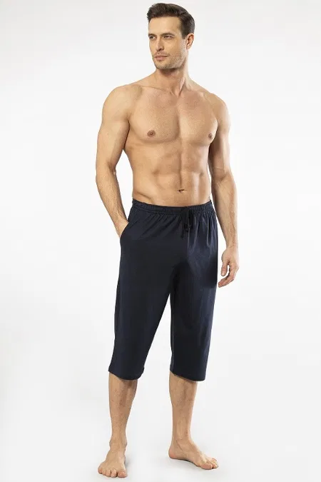 Cepli Lacivert Modal Kapri Tek Alt Cacharel 2233