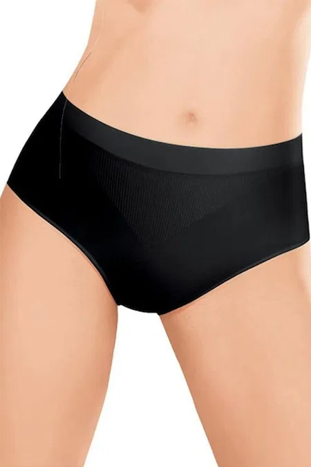 Pamuklu Cep Ağlı Slip Külot Elite Life 822 - Siyah
