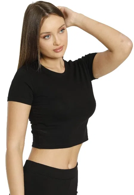 Esnek Tek Parça Body Siyah Dono 2212 - Siyah