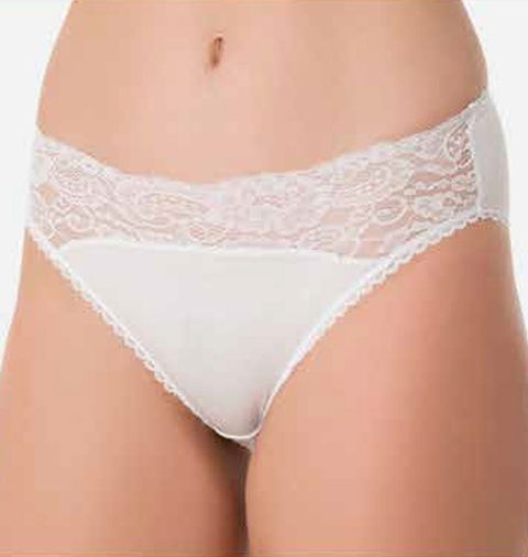 Dantelli İp Detaylı Yüksek Bel String Külot İMER 4266