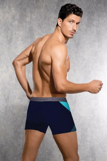 Modal Esnek Bel Lastiği Desenli Boxer Doreanse 1714 - 2