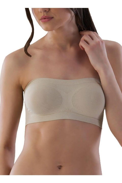 Dikişsiz Straplez Büstiyer Geniş Silikon Bant Elite Life 776
