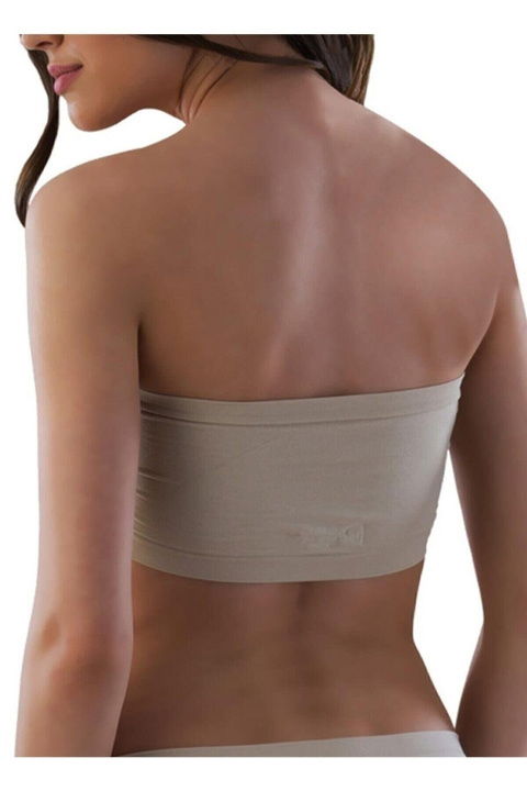Dikişsiz Straplez Büstiyer Geniş Silikon Bant Elite Life 776 - 2