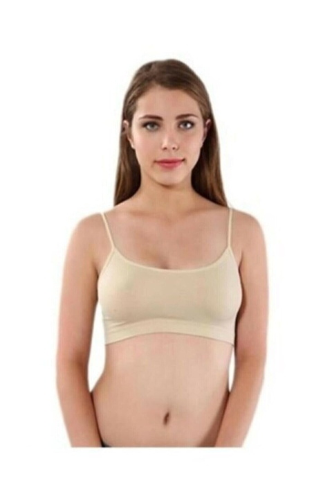 Dikişsiz Balensiz Maxi Size Büstiyer Elite Life 853 - Ten