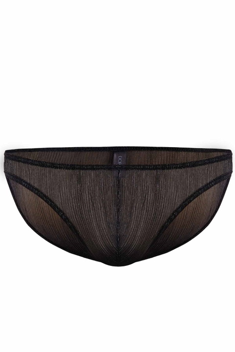 Pamuklu Transparan Erkek Slip Doreanse 1301 - Siyah