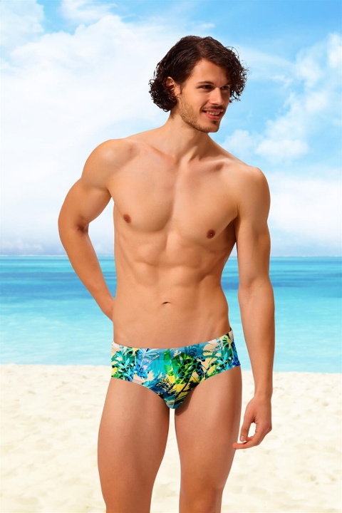 Polyamid Elastan Erkek Slip Mayo Doreanse 3809 - Africa