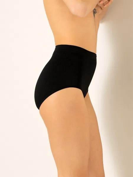 DoReMi Dikişsiz Seamless Kadın Yüksek Bel Slip - Siyah