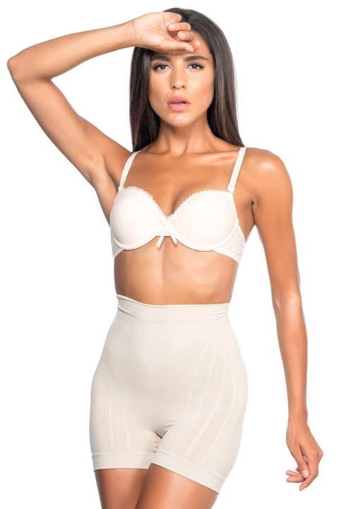 Dikişsiz Düşük Bel Boxer Korse Emay 7027 - Ten