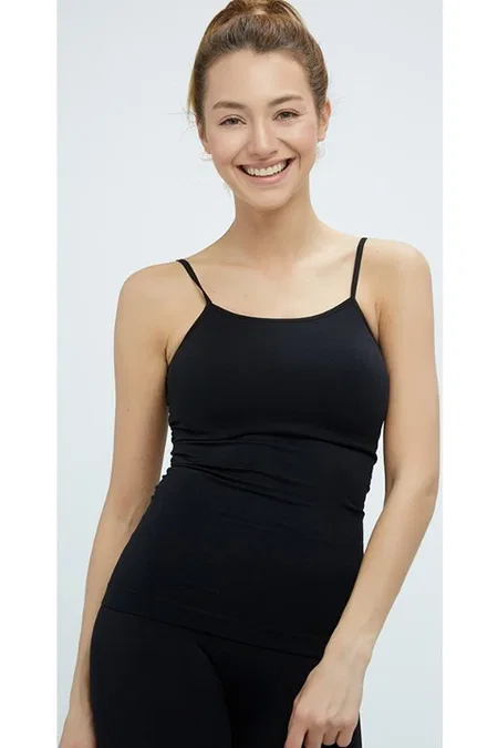 İnce Askılı Uzun Atlet Pamuklu Elite Life 846