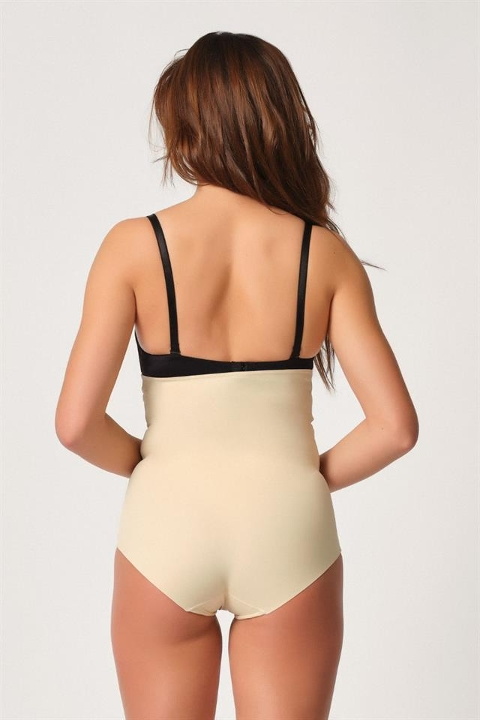 Kademeli Kompresyon Karın Destekleyici Slip Korse Emay 2932 - Ten