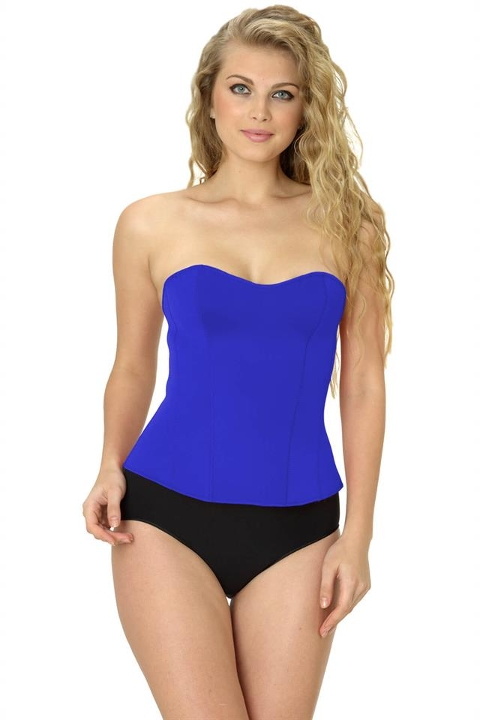 Emay Balensiz Dantel Detaylı Uzun Kesim Büstiyer Emay 9155 - Görsel 8