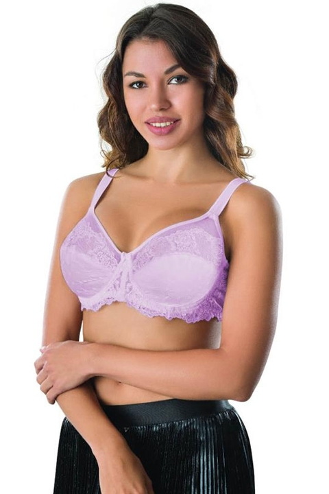 Full Cup Balenli Toparlayıcı Sütyen Emay 170 - Lila