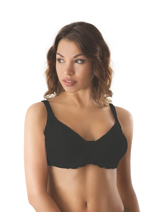 Full Cup Dikişsiz Toparlayıcı Sütyen Emay 164 - Siyah