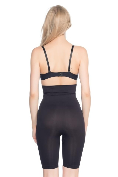 Dikişsiz Yapı Kompresyonlu Boxer Korse Emay 3200 - Siyah