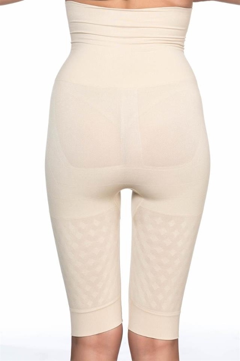 Dikişsiz Yüksek Bel Toparlayıcı Korse Emay 2015 - Ten