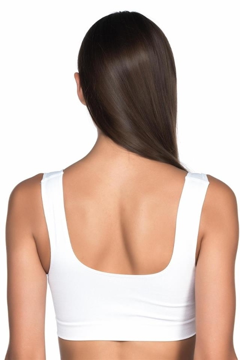 Dikişsiz Tam Kap Toparlayıcı Sütyen Emay 4015 - Beyaz